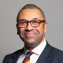 James Cleverly image